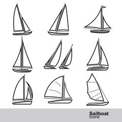 240x240 Sailboat Vector Boat Ideas Logos, Sailboat, Boat