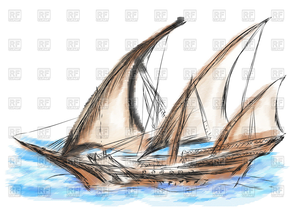 1200x849 Pirate Ship Vector Image Of Transportation Arkela