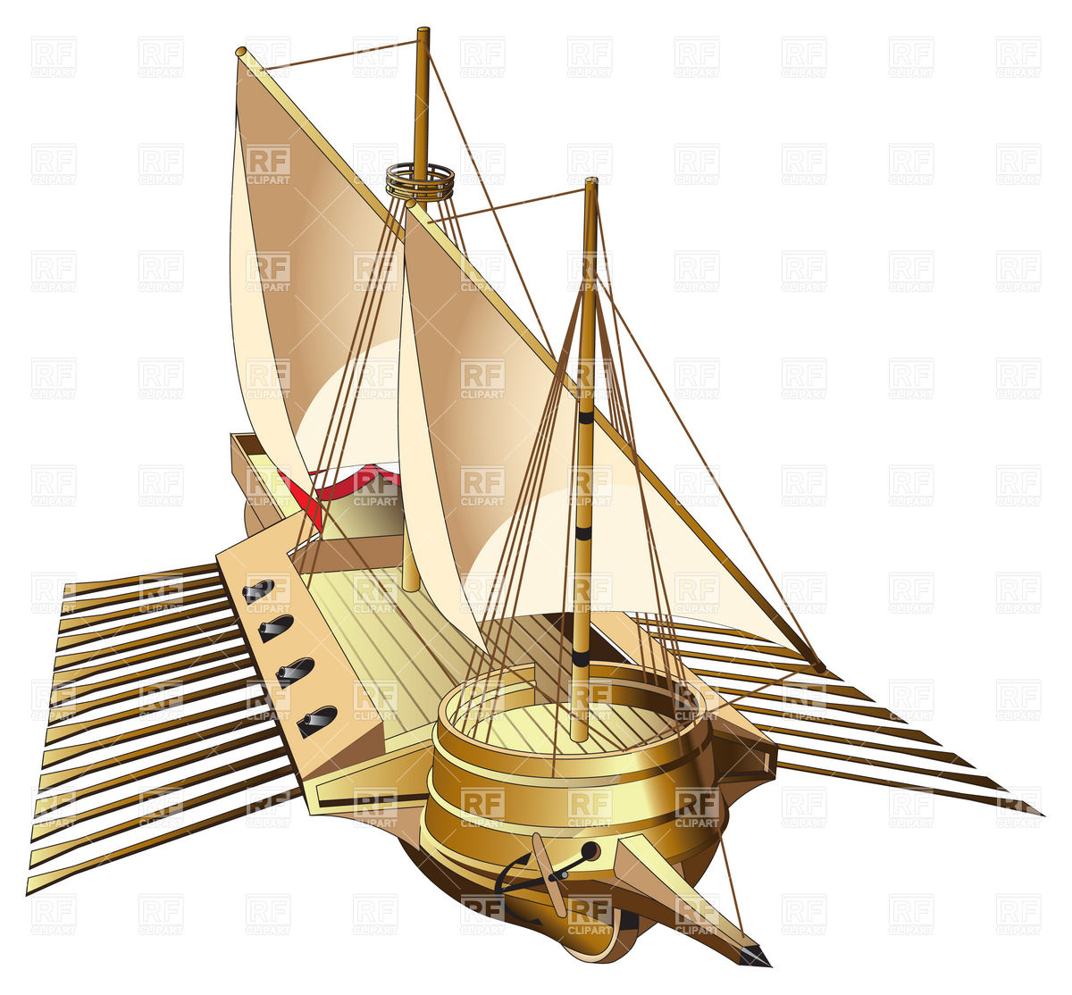 1200x1114 Sailing Galley