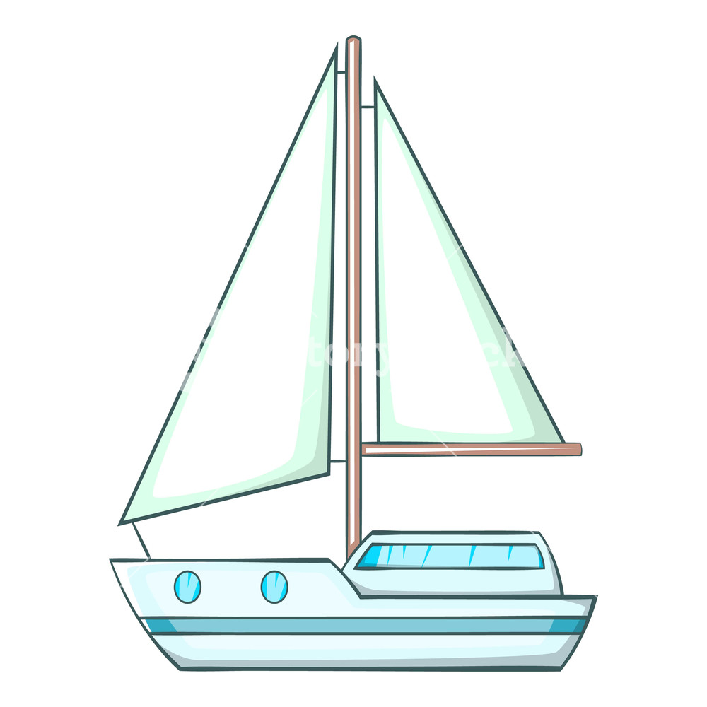 1000x1000 Sailing Ship Icon Cartoon Illustration Of Sailing Ship Vector