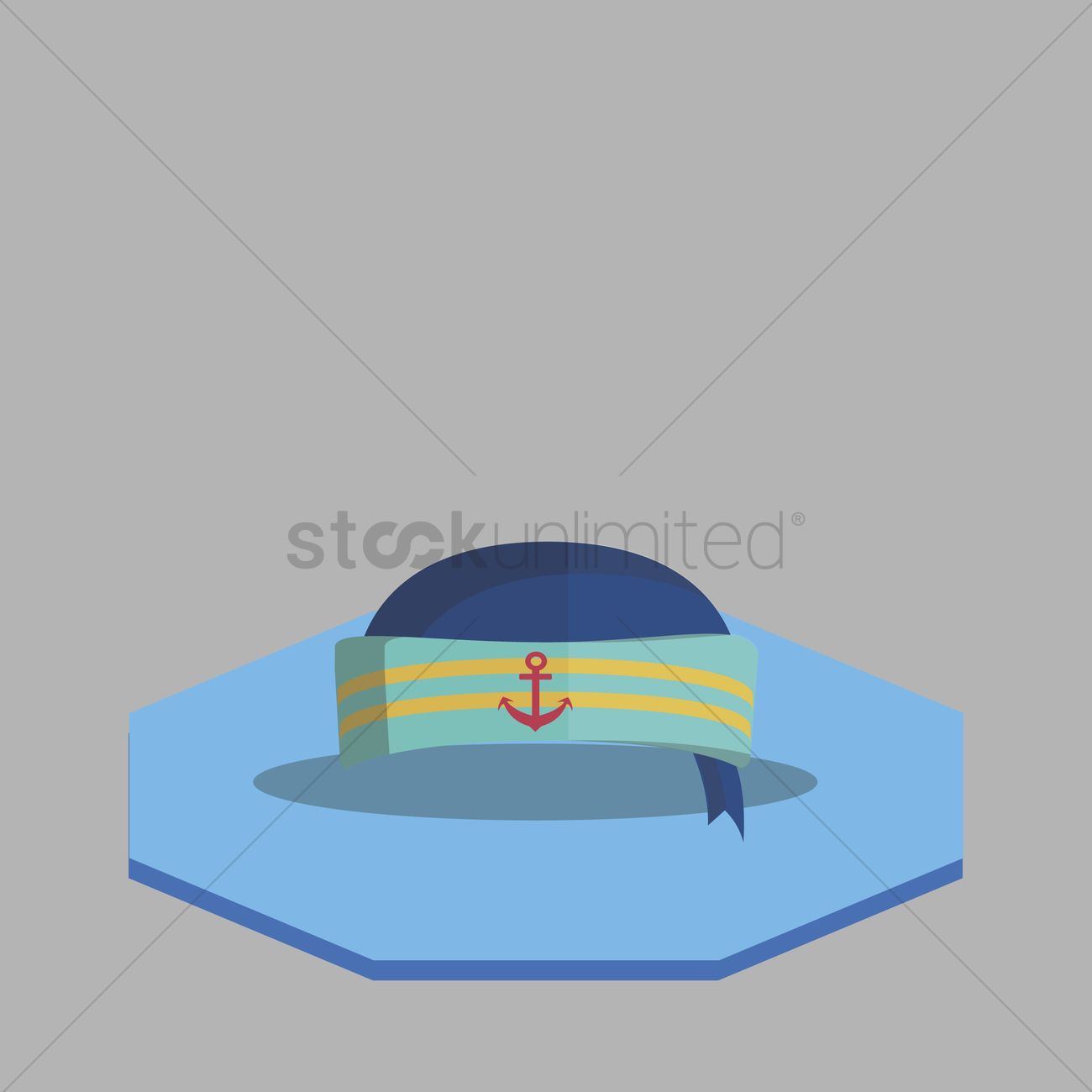 1300x1300 Free Illustration Of Sailor Hat Vector Image