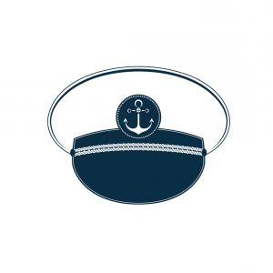 300x300 Captain Sailor Anchor Hat Vector Isolated Hoodamathrun