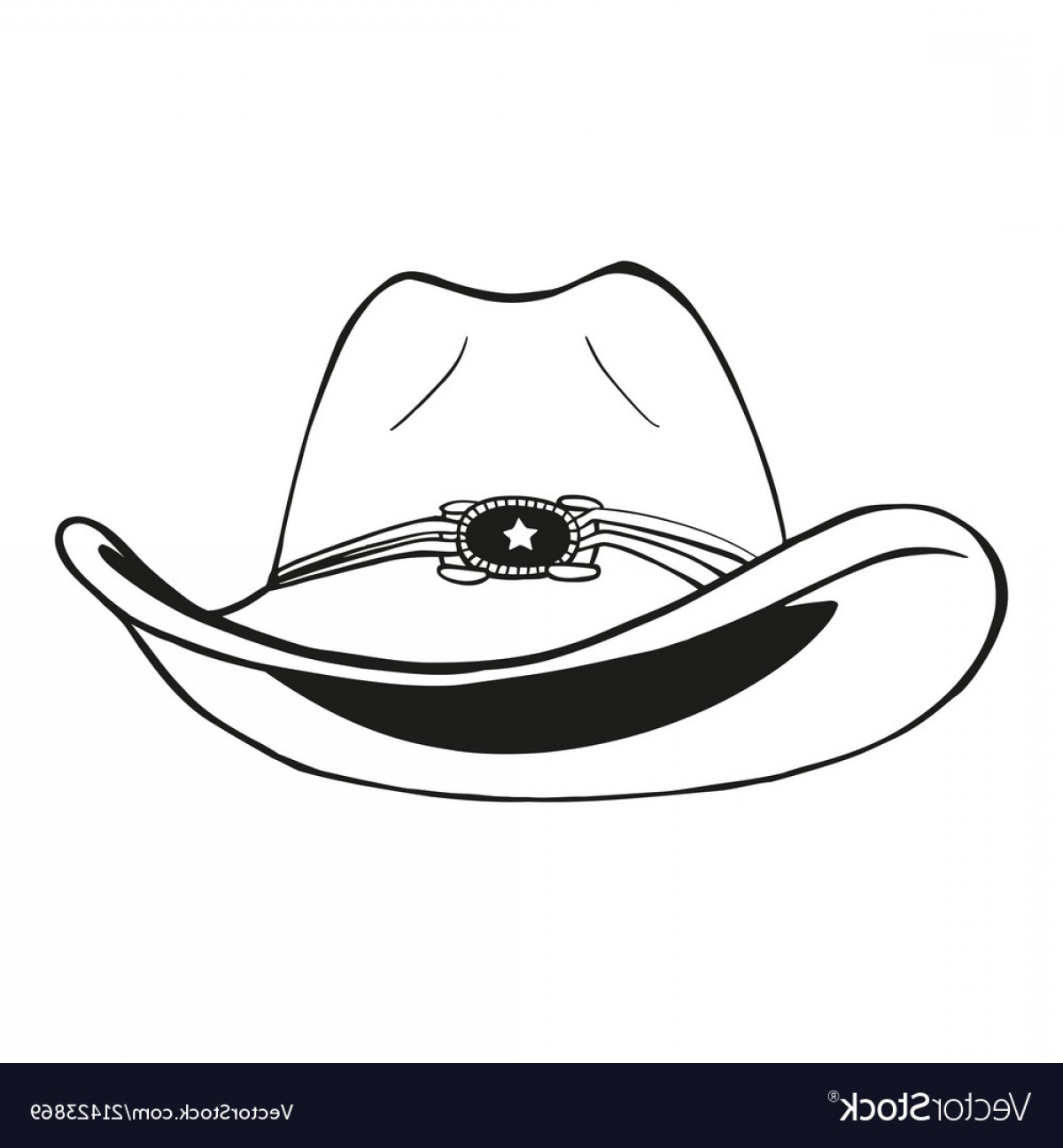 1200x1296 Cowboy Hat Vintage Engraved Vector Soidergi