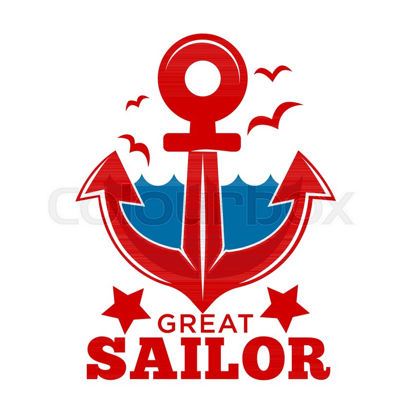 Great Sailor Promo Emblem With Huge Stock Vector Colourbox 800x800 Great Sailor Promo Emblem With Huge Stock Vector Colourbox