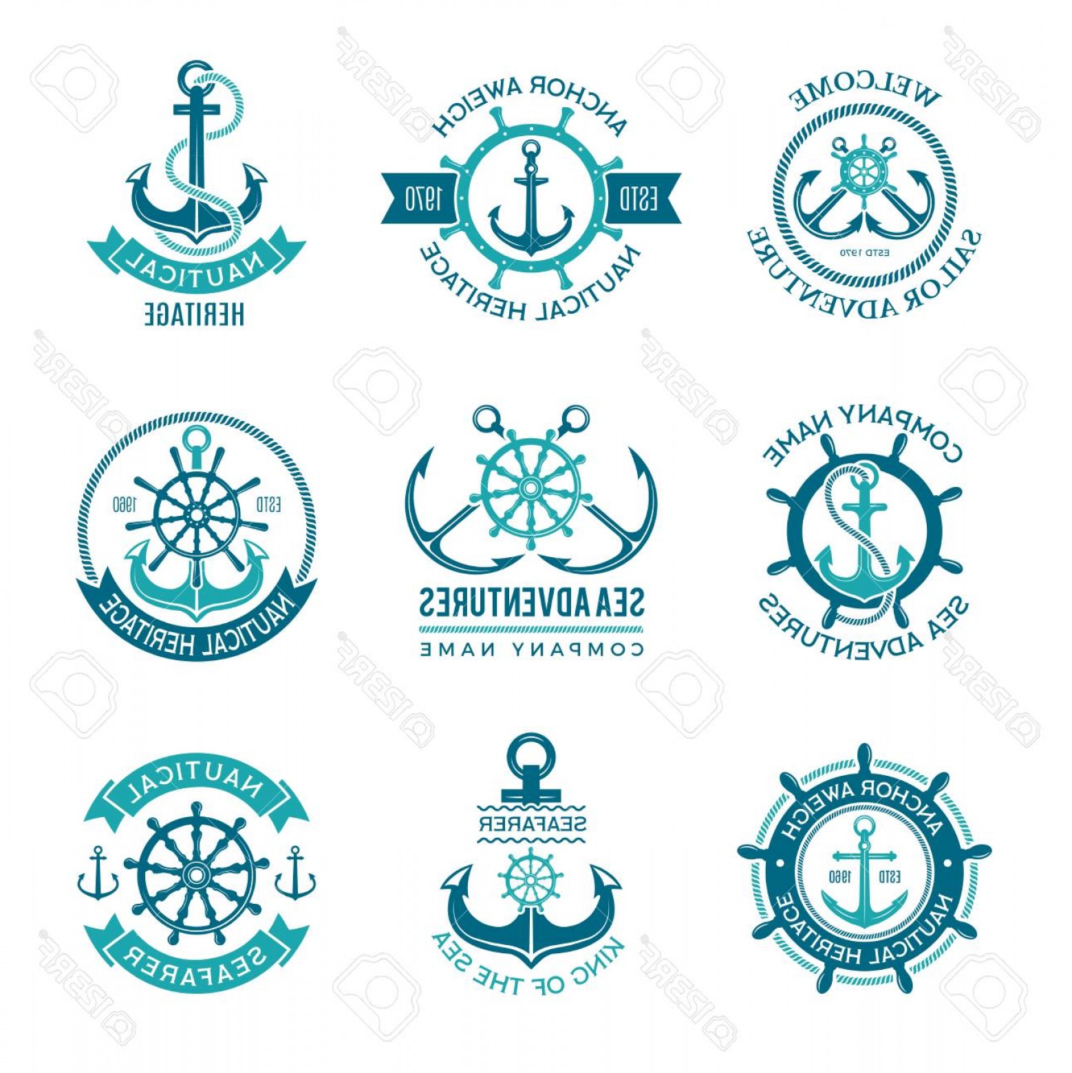 Nautical Vector Wallkeeper 1558x1560 Nautical Vector Wallkeeper
