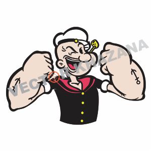 Popeye The Sailor Logo Vector 301x301 Popeye The Sailor Logo Vector