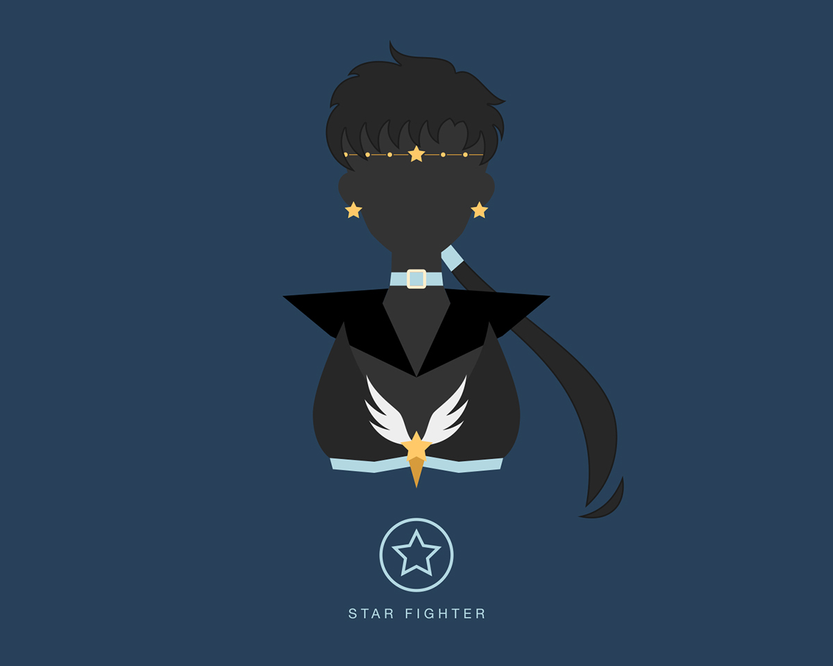 1200x960 Vector Sailor Moon Series Sailor Stars Arc On Behance