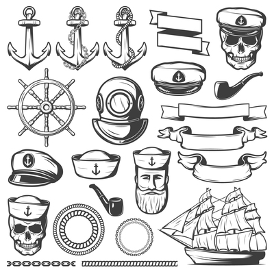 400x400 Page Sailor On Curated Vector Illustrations, Stock Royalty Free