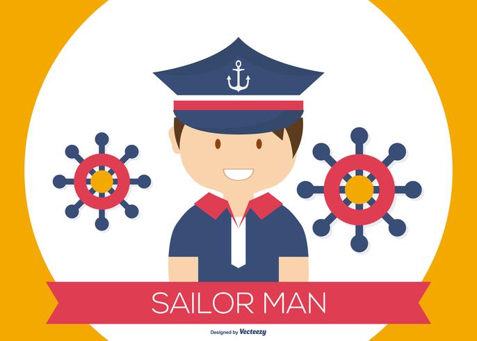 686x490 Sailor Free Vector Art