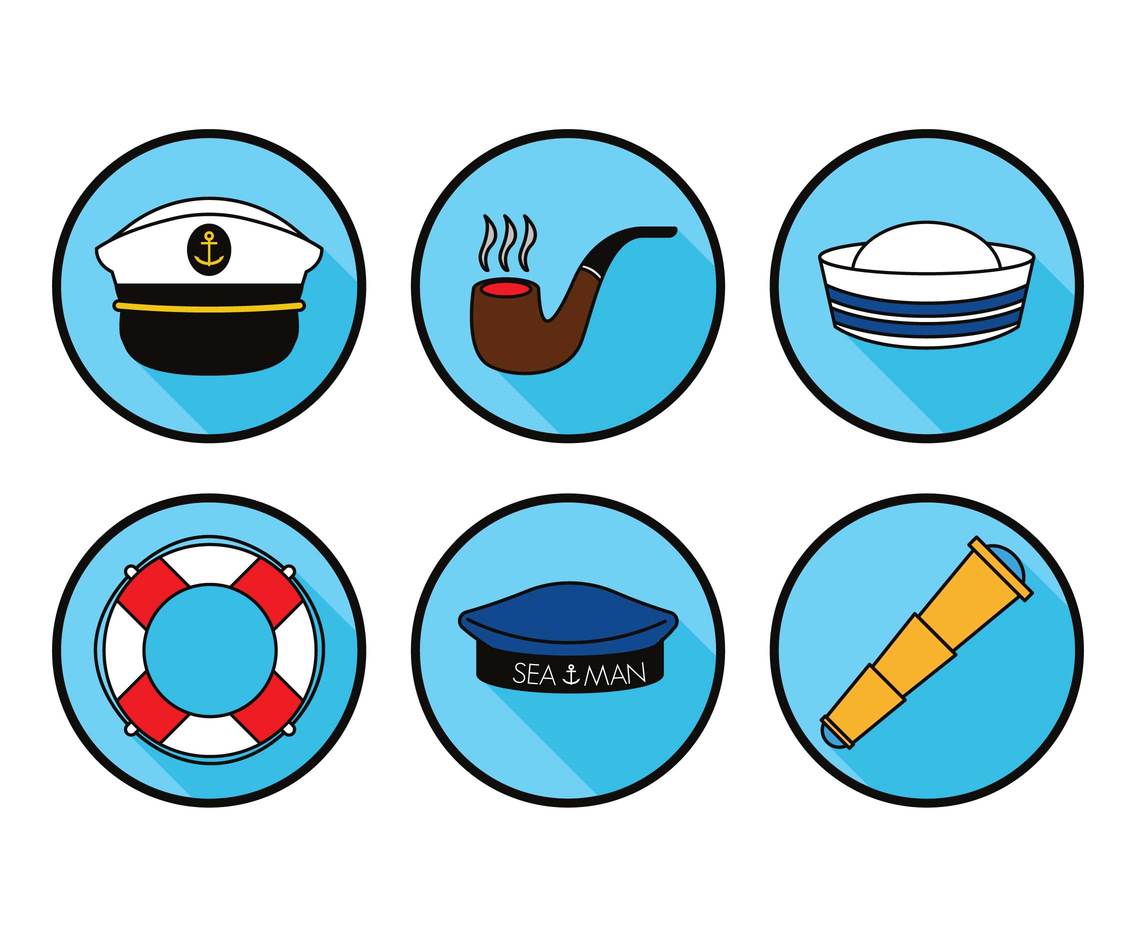 1136x936 Sailor Vector Set Vector Art Graphics