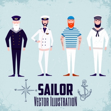 368x368 Sailor Free Vector Download