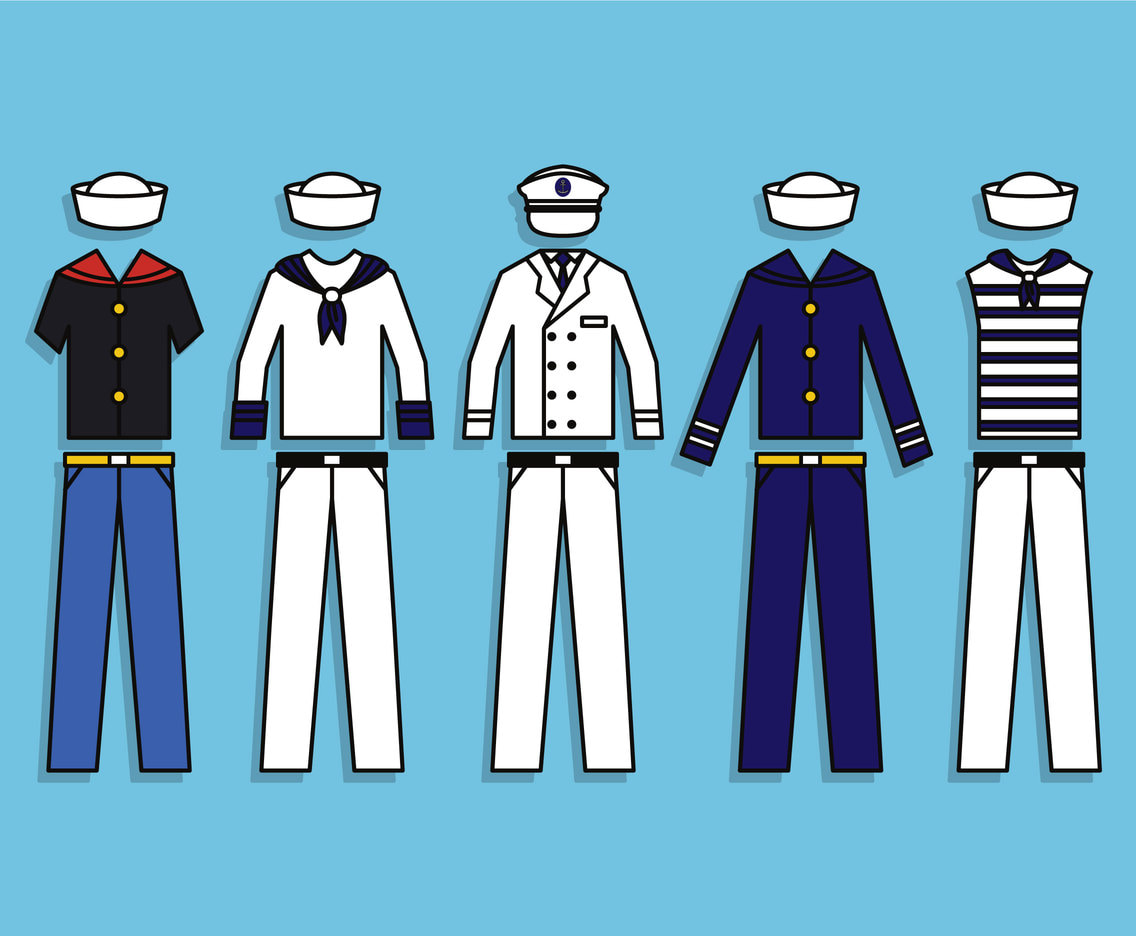 1136x936 Sailor Vector Set Free Graphics Uihere