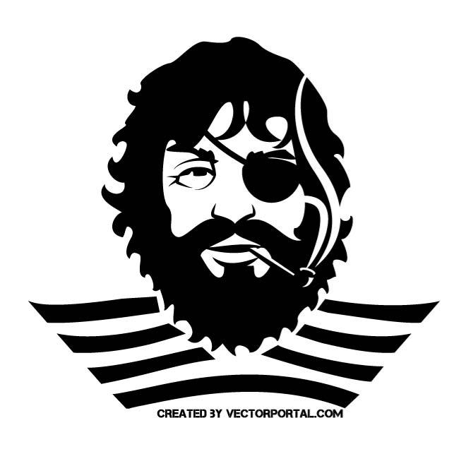 660x660 Vector Portrait Of A Sailor