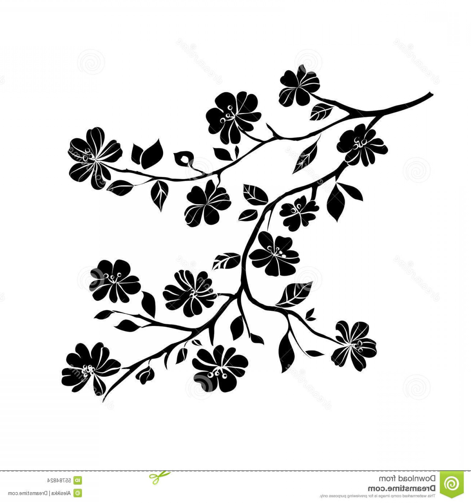 1560x1668 Vector Silhouette Cherry Blossoms Hoodamathrun