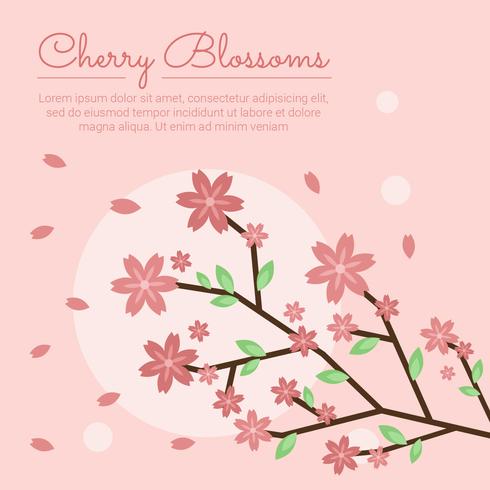 490x490 Cherry Blossom Sakura Vector