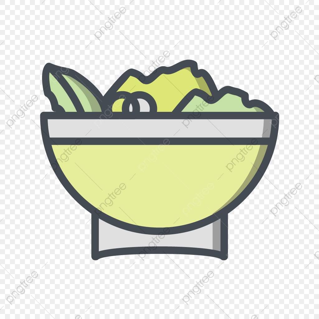 1024x1024 Vector Salad Icon, Salad, Bowl, Green Png And Vector