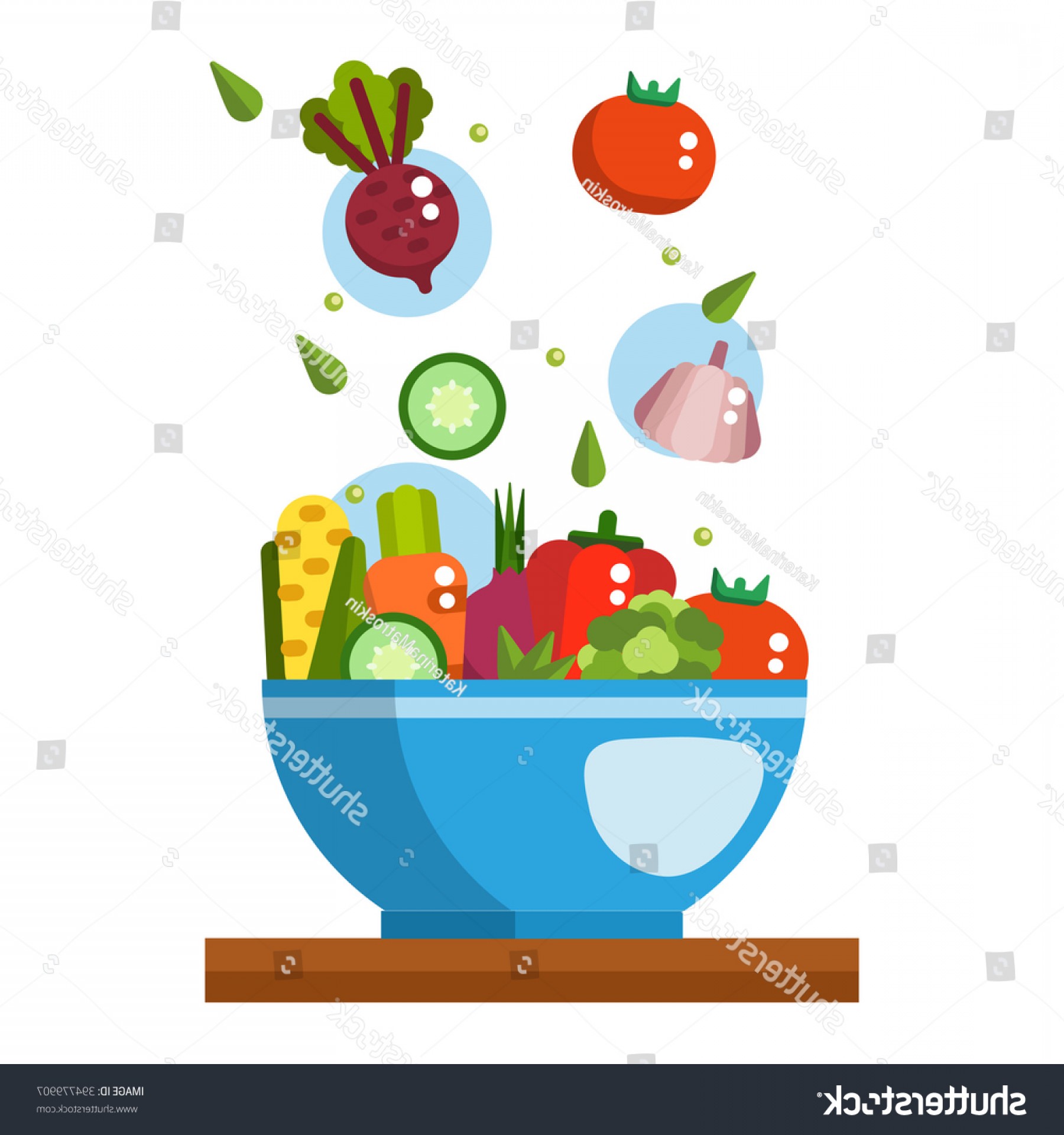 1800x1920 Salad Vector Illustration Bowl Flat Style Hoodamathrun