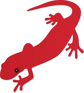 334x368 Salamander Free Vector Download