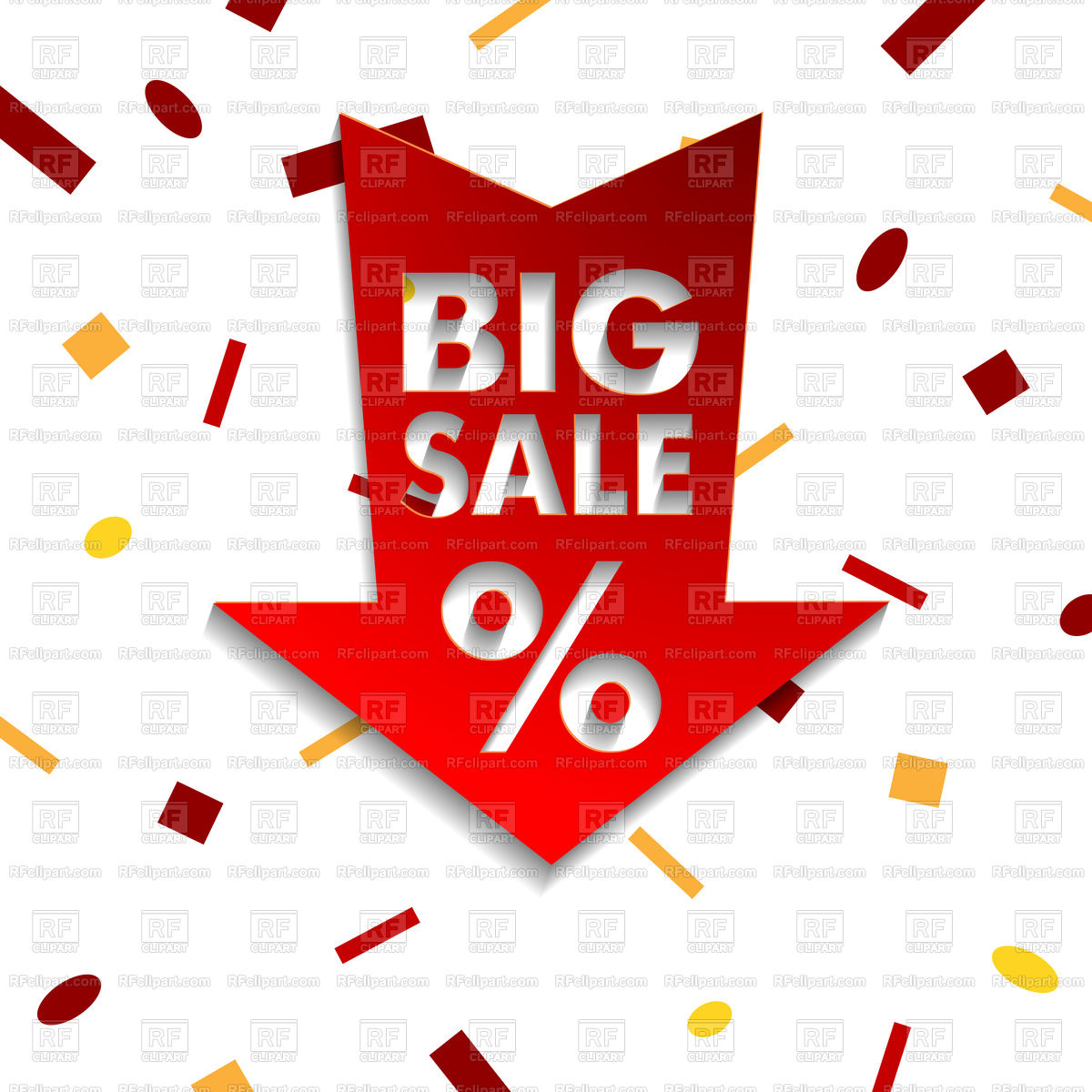 1200x1200 Sale Arrow Banner Vector Image Of Icons And Emblems