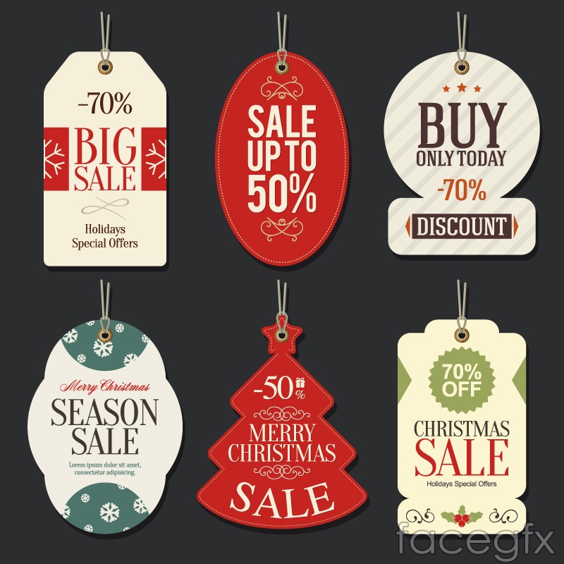 Sale Tag Vector Free