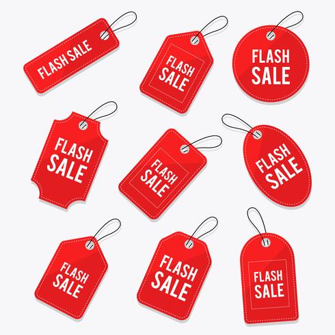 490x490 Price Flash Tag Vector