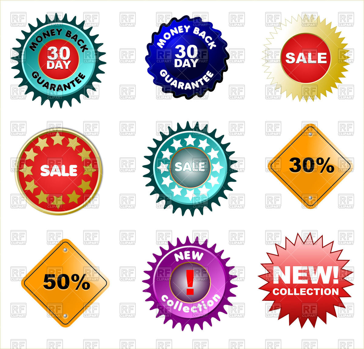 1200x1152 Badges And Price Tags, Sale Tags Vector Image Of Design Elements