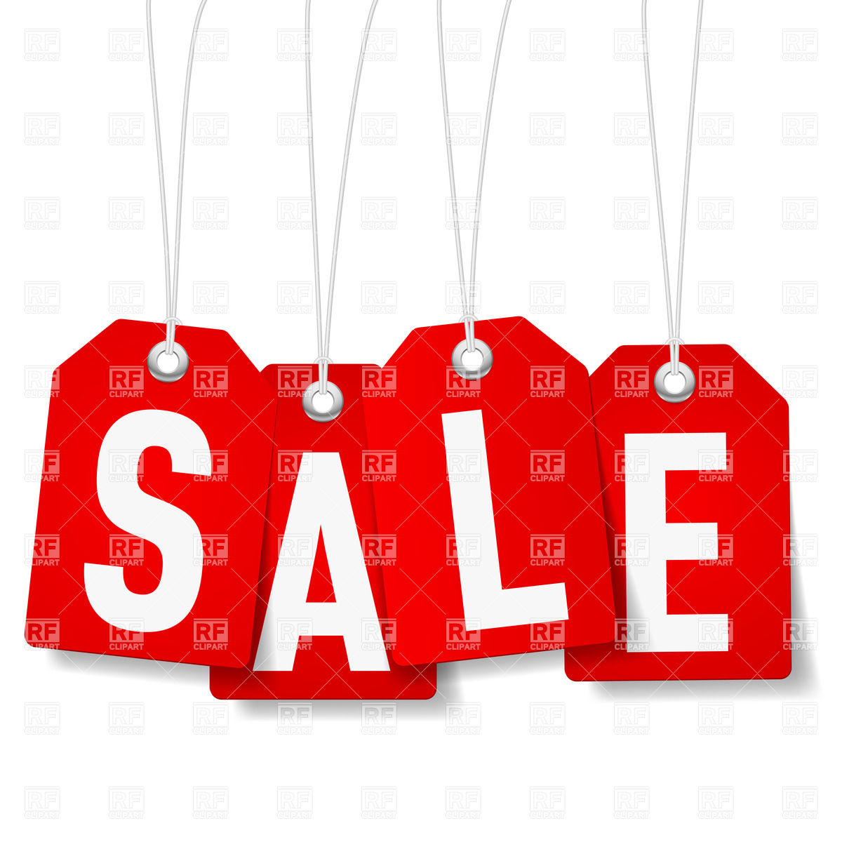 1200x1200 Red Price Tags