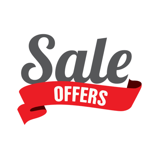 512x512 Sale Offer Ribbon Label