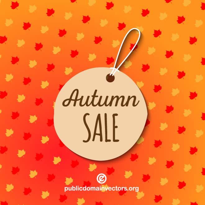 660x660 Autumn Sale Vector Graphics