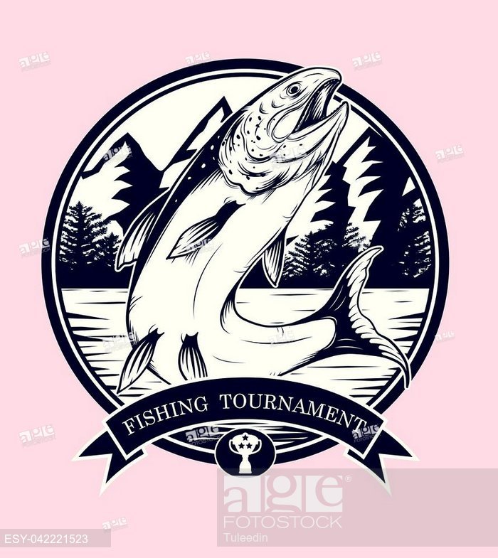 700x785 Fishing Logos Vector