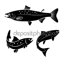 225x225 Image Result For Salmon Silhouette Animal Sillouttes Salmon