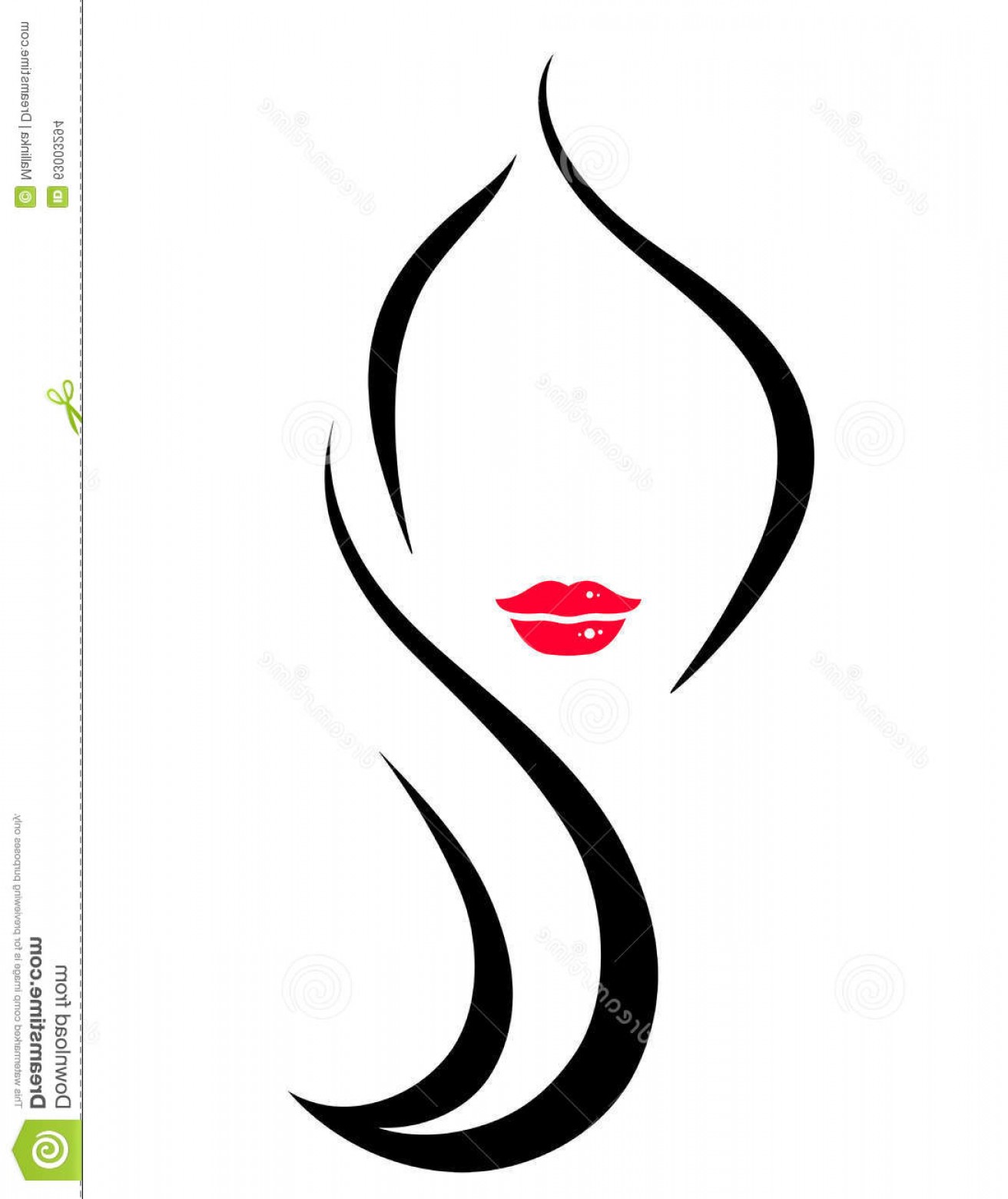 Stock Illustration Hair Salon Icon Woman Art Face Silhouette Image 1312x1560 Stock Illustration Hair Salon Icon Woman Art Face Silhouette Image