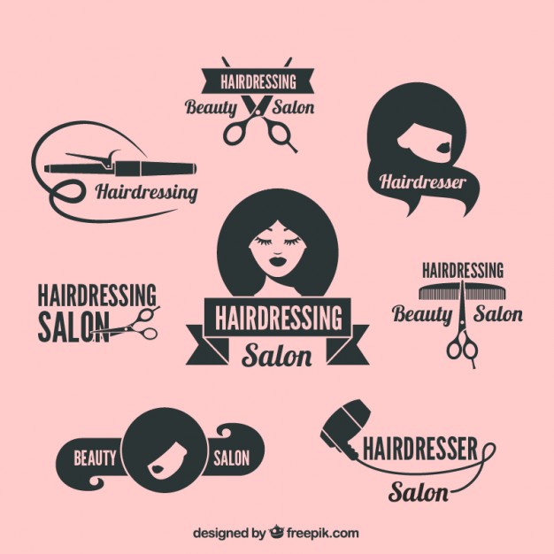 Beauty Salon Logos Vector Free Download 626x626 Beauty Salon Logos Vector Free Download