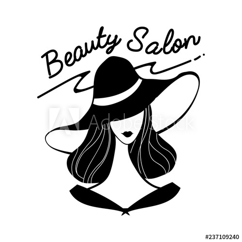 Women's Beauty Salon Logo Vector 500x500 Women's Beauty Salon Logo Vector