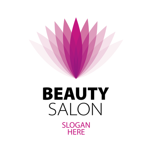 Beauty Salon Logos Design Vector Free Download 500x500 Beauty Salon Logos Design Vector Free Download