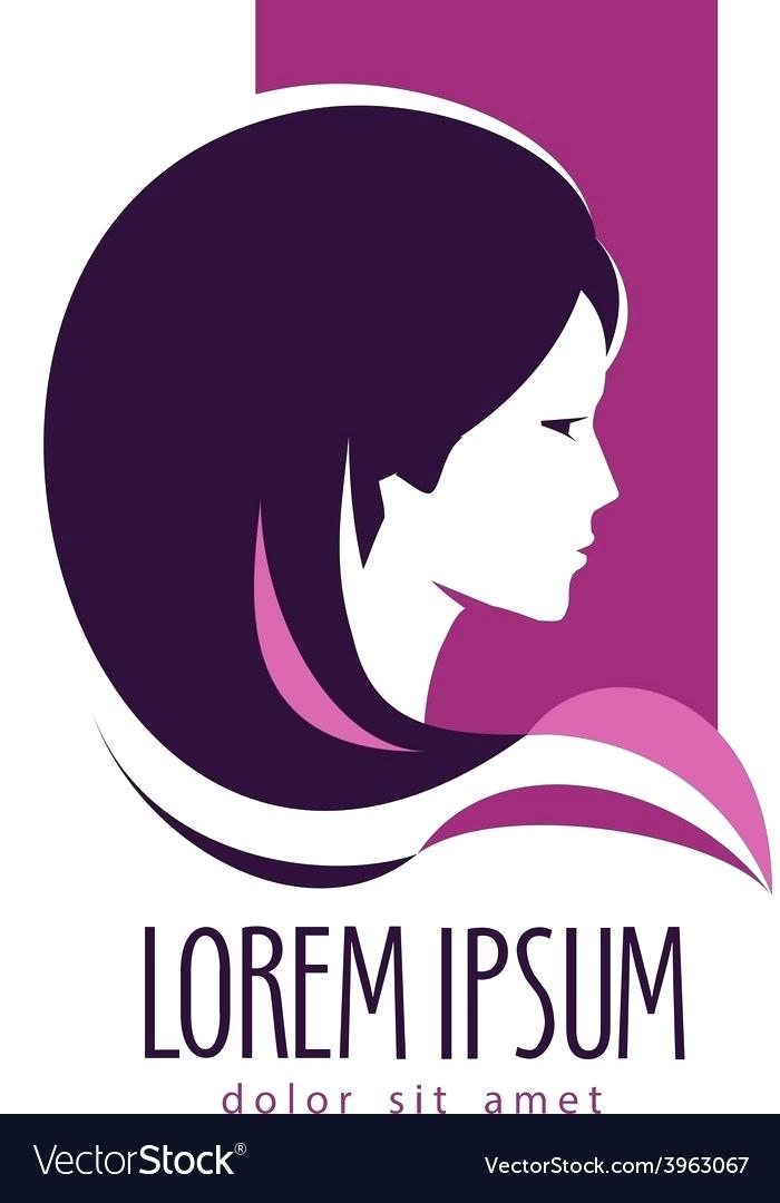 Beauty Salon Logo Design Template Hairdressing Vector Image Html 700x1080 Beauty Salon Logo Design Template Hairdressing Vector Image Html