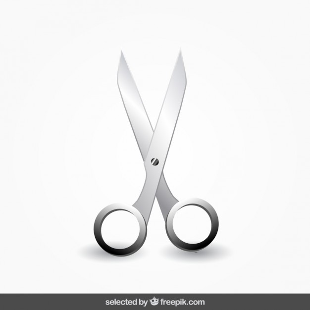 626x626 Isolated Scissors Vector Free Download