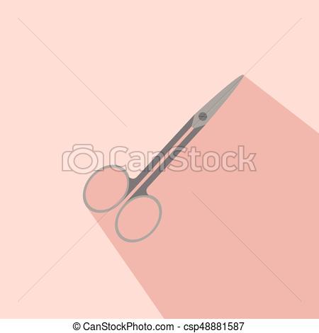 450x470 Scissors From Beauty Salon Vector Illustration Scissors