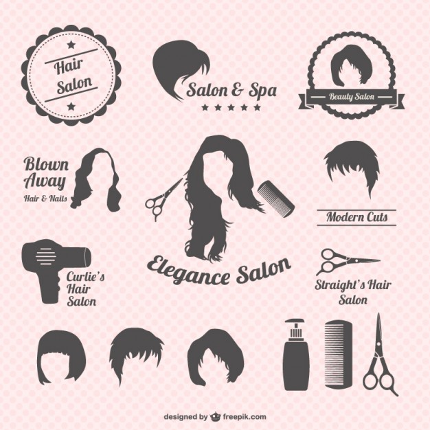 626x626 Hair Salon Graphics Vector Free Download