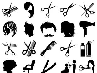 310x233 Hair Salon Vector Free Vectors Ui Download