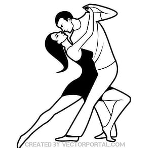 Salsa Dance Colorful Silhouette Vector Free 310x293 Salsa Dance Colorful Silhouette Vector Free