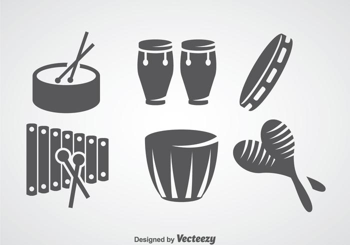 Salsa Music Instrument Vector Sets 700x490 Salsa Music Instrument Vector Sets