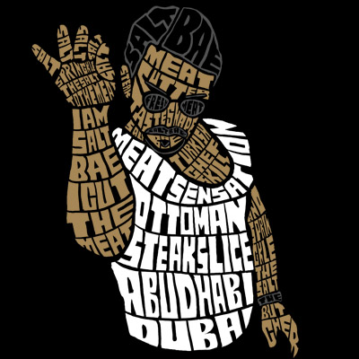 400x400 Salt Bae Graphic Design Tshirt Factory