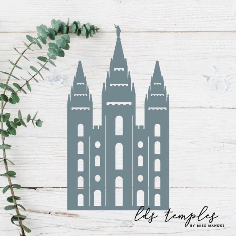794x794 Salt Lake City Utah Lds Temple Digital Download Etsy
