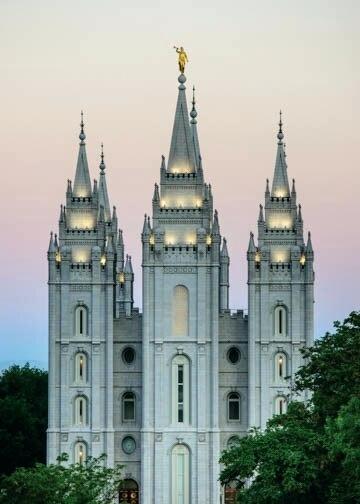 360x504 Salt Lake Temple Art