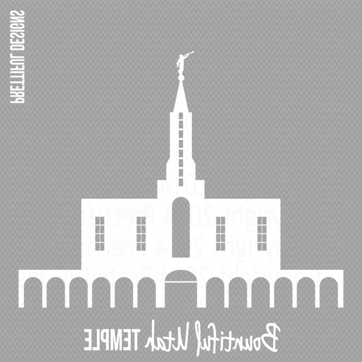 1200x1200 Bountiful Lds Temple Vector Hoodamath
