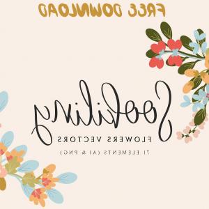 300x300 Background For Spa With Flowers Salt Vector Cultracing