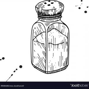 300x300 Salt Shaker Baking And Cooking Ingredient Salt Vector Hoodamathrun