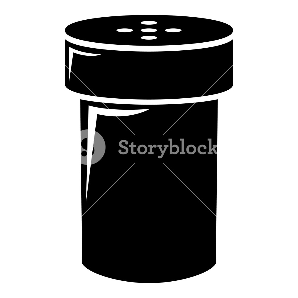 1000x1000 Salt Shaker Icon Simple Illustration Of Salt Shaker Vector Icon