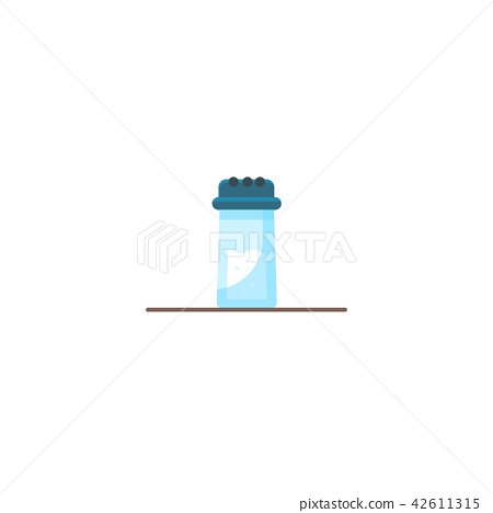 450x468 Salt Shaker Vector Illustration Cartoon Flat Icon